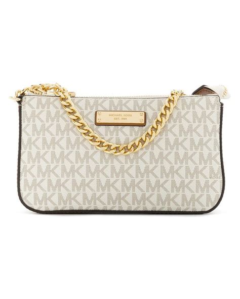 michael kors chain pochette|michael kors chain handbag.